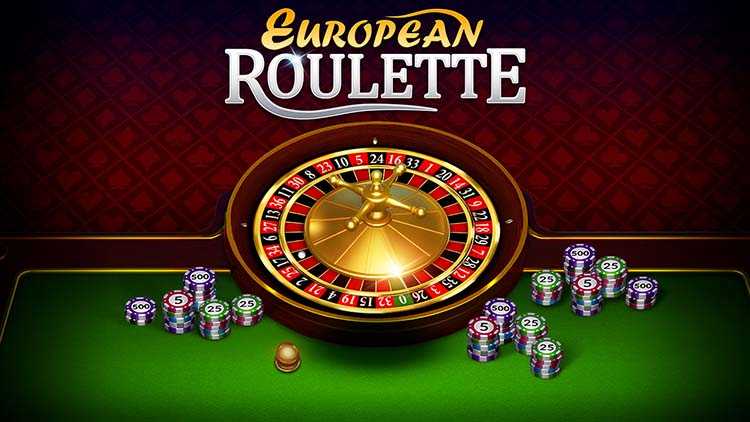 European Roulette Cover Spinomenal. Roulette table with chips.