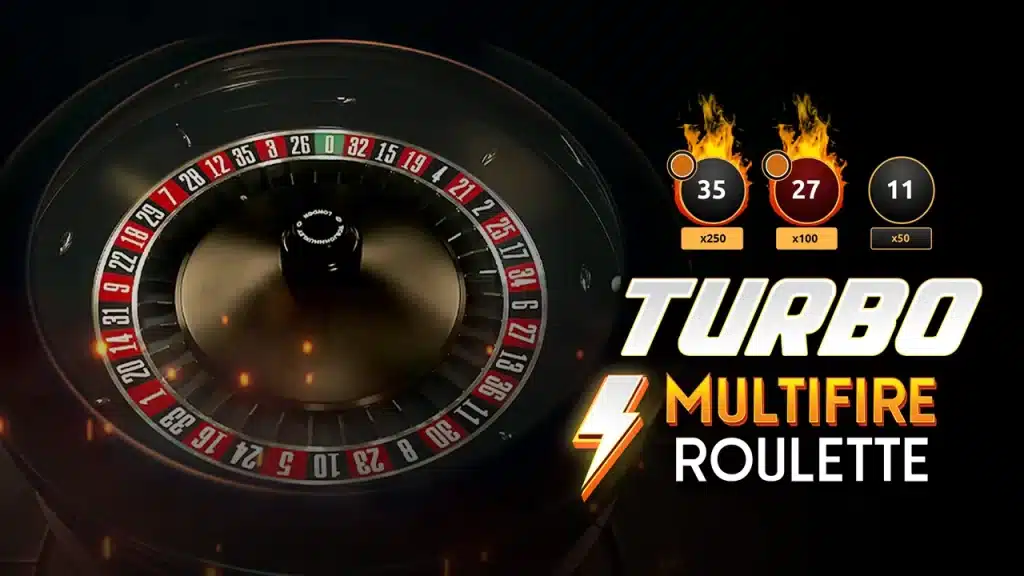 Turbo Multifire Roulette. Game cover. real deal studios