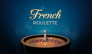 French Roulette Switch Studios. Blue cover with roulette wheel in the centre. 'French' in gold font and 'Roulette' in white font.