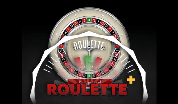 Roulette Felt Gaming. Roulette wheel with the word Roulette in red font in the front.