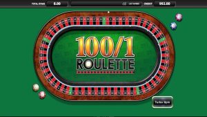 100/1 roulette NYX gaming