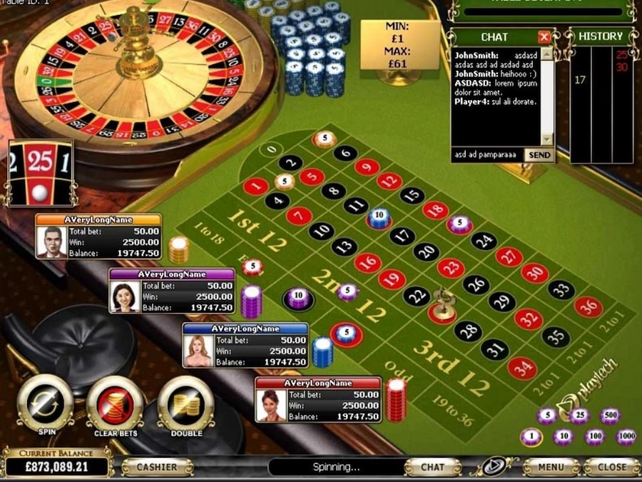 Multiplayer Roulette