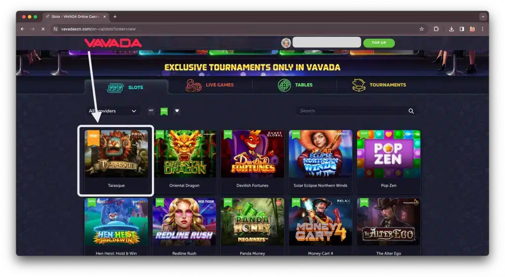 vavada homepage